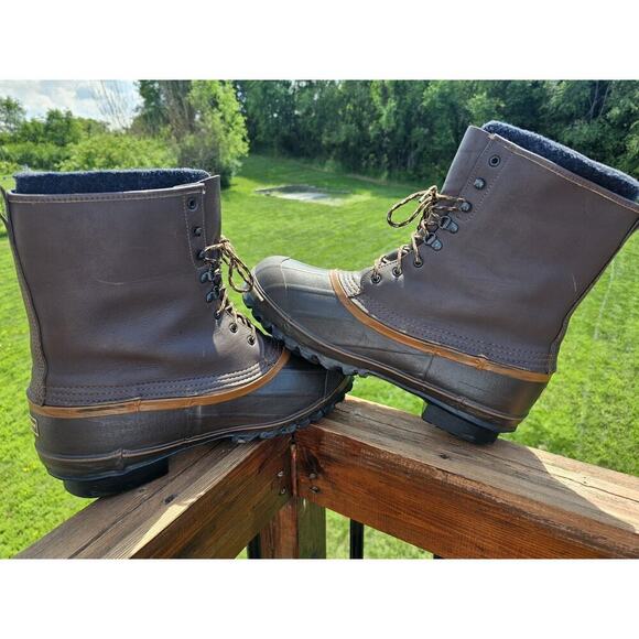 Lacrosse Iceman Mens Size 14 Winter Pac Boots Hunting Ice Fishing Made in USA - Picture 6 of 8